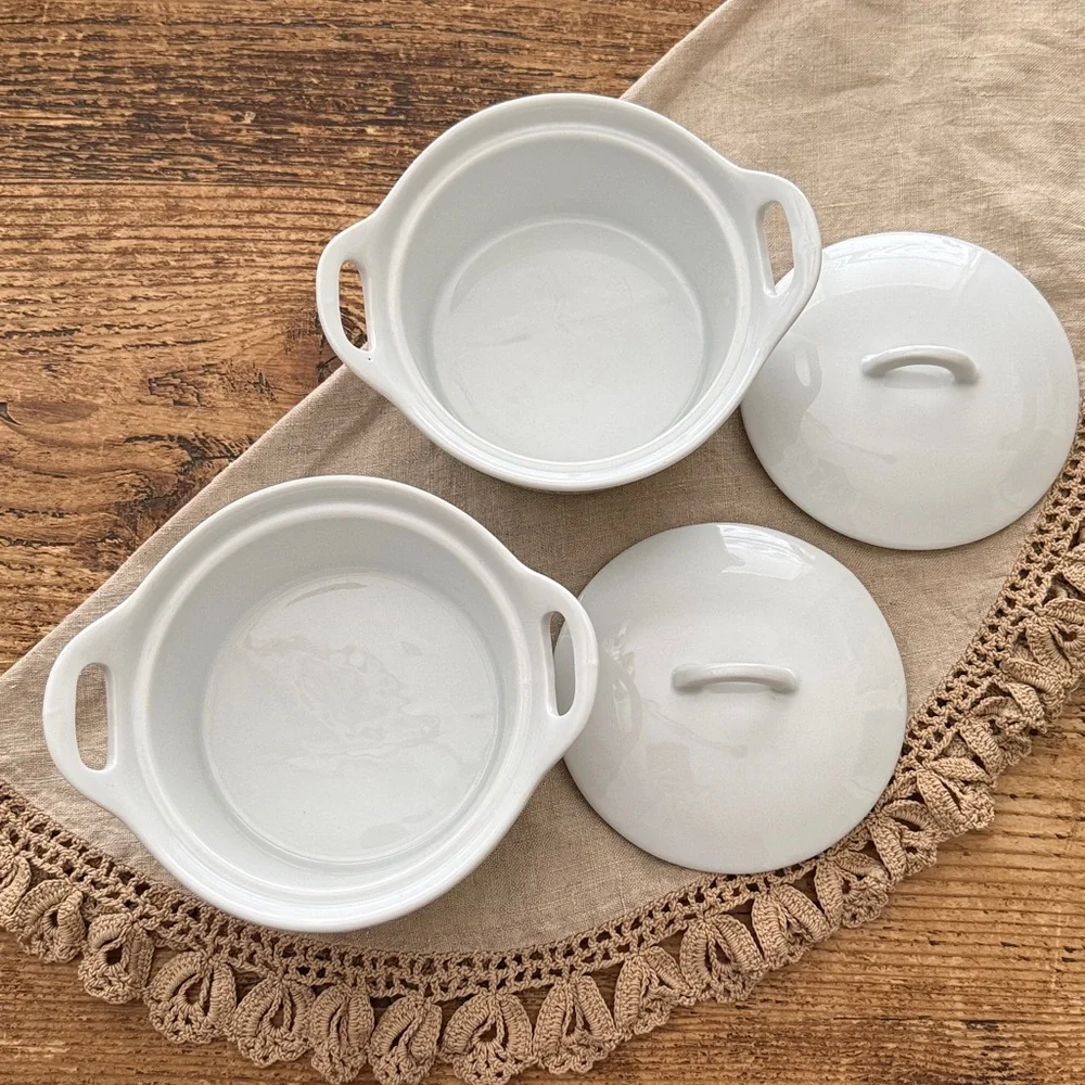 Sur La Table | S2 Lidded Soup/Casserole Bowls